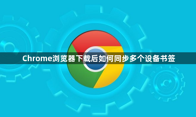 Chrome浏览器下载后如何同步多个设备书签1
