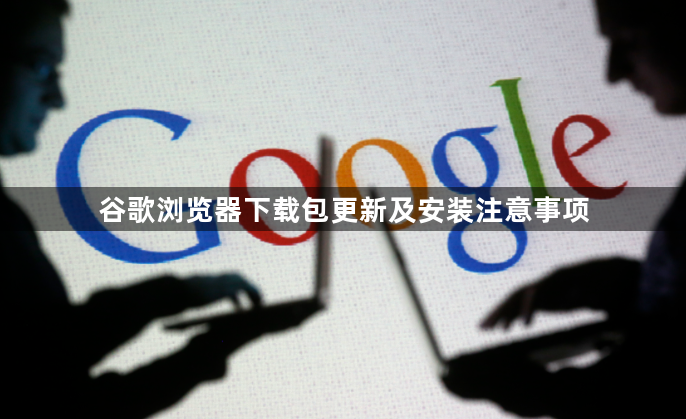 谷歌浏览器下载包更新及安装注意事项1