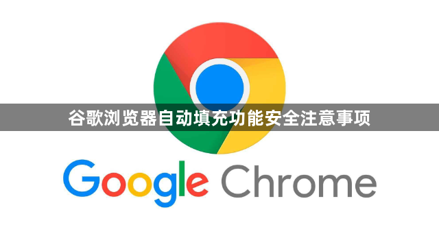 谷歌浏览器自动填充功能安全注意事项1