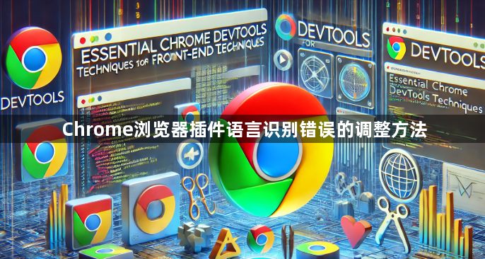 Chrome浏览器插件语言识别错误的调整方法1