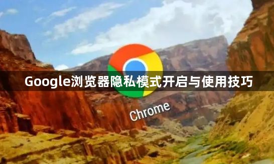 Google浏览器隐私模式开启与使用技巧1