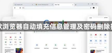 谷歌浏览器自动填充信息管理及密码删除技巧1