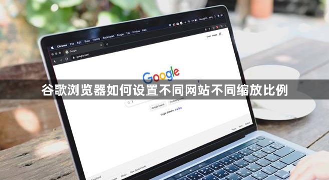 谷歌浏览器如何设置不同网站不同缩放比例1
