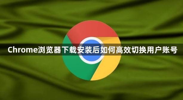 Chrome浏览器下载安装后如何高效切换用户账号1