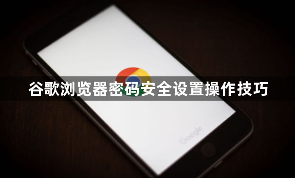 谷歌浏览器密码安全设置操作技巧1