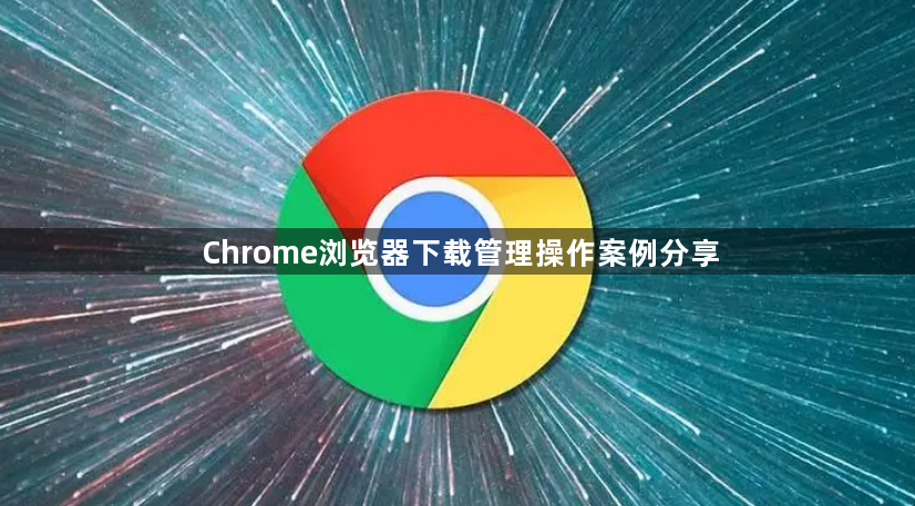 Chrome浏览器下载管理操作案例分享1
