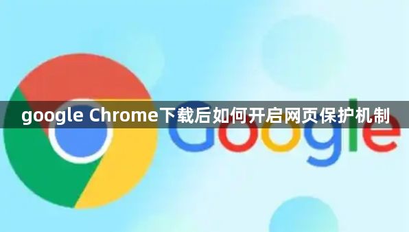 google Chrome下载后如何开启网页保护机制1