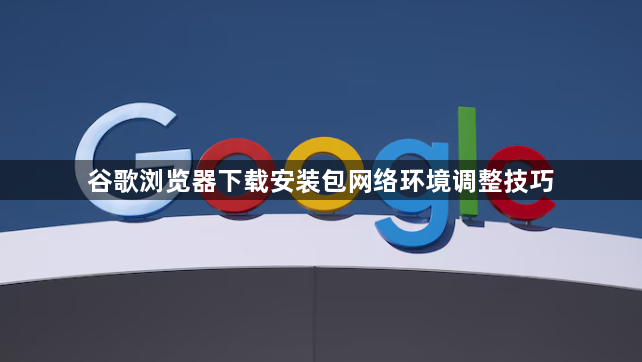 谷歌浏览器下载安装包网络环境调整技巧1