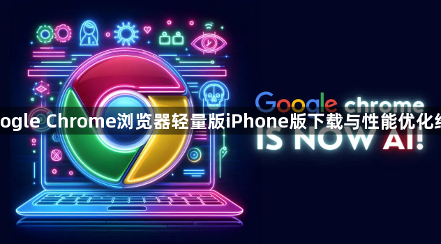 Google Chrome浏览器轻量版iPhone版下载与性能优化经验1