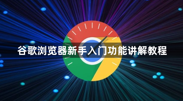 谷歌浏览器新手入门功能讲解教程1
