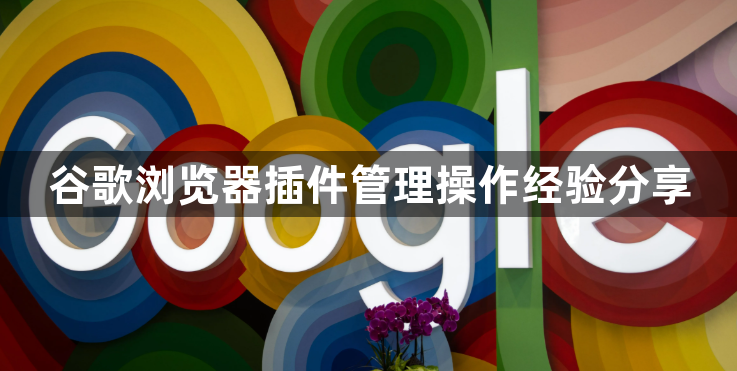 谷歌浏览器插件管理操作经验分享1