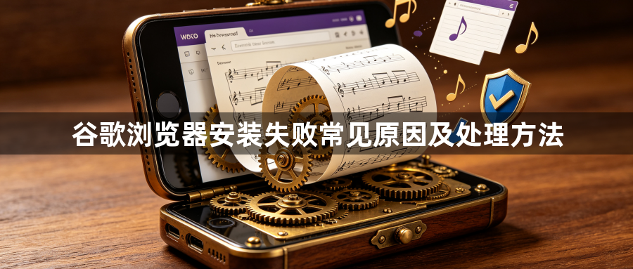 谷歌浏览器安装失败常见原因及处理方法1