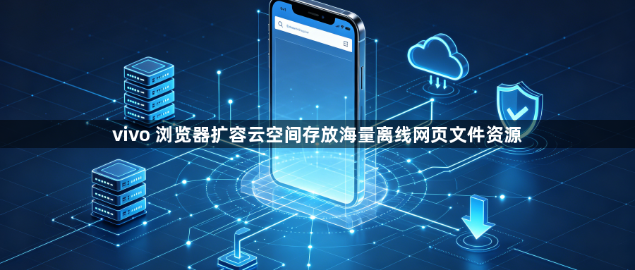 vivo 浏览器扩容云空间存放海量离线网页文件资源1