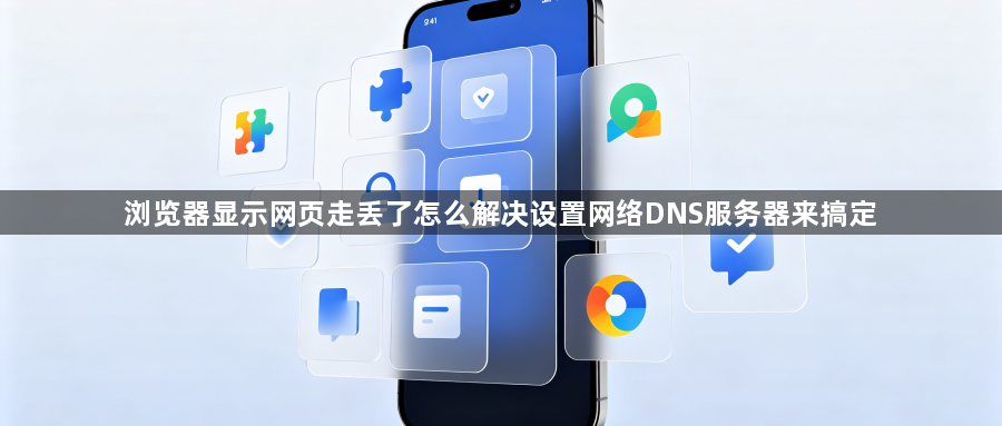 浏览器显示网页走丢了怎么解决设置网络DNS服务器来搞定1
