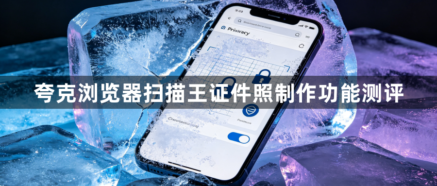 夸克浏览器扫描王证件照制作功能测评1