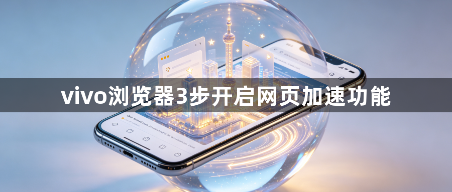 vivo浏览器3步开启网页加速功能1