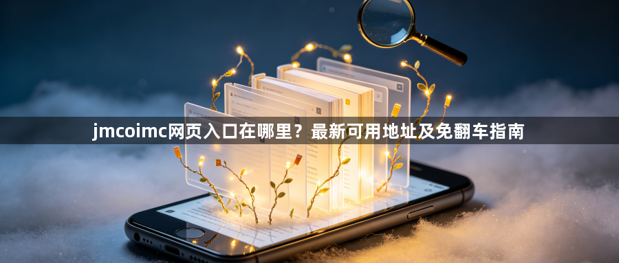 jmcoimc网页入口在哪里？最新可用地址及免翻车指南1