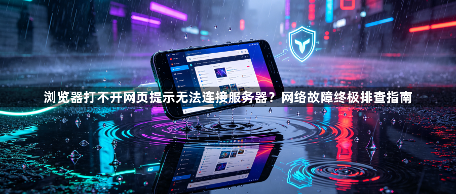 浏览器打不开网页提示无法连接服务器？网络故障终极排查指南1