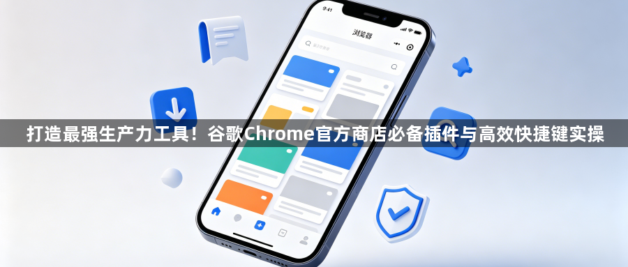 打造最强生产力工具！谷歌Chrome官方商店必备插件与高效快捷键实操1