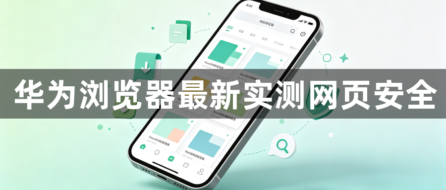 华为浏览器最新实测网页安全1