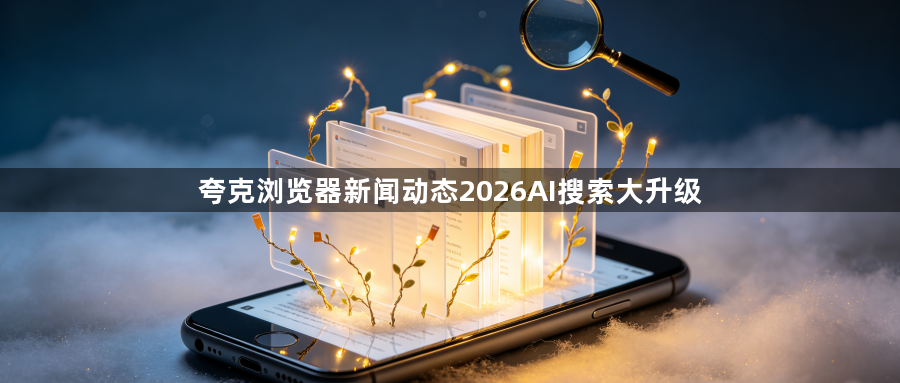 夸克浏览器新闻动态2026AI搜索大升级1