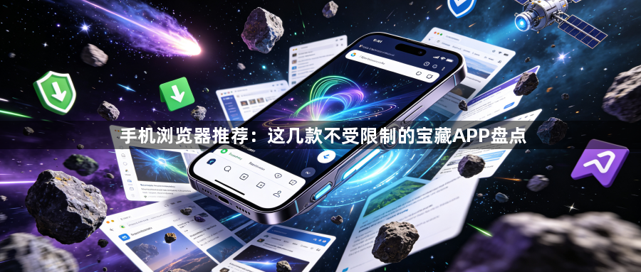 手机浏览器推荐：这几款不受限制的宝藏APP盘点1