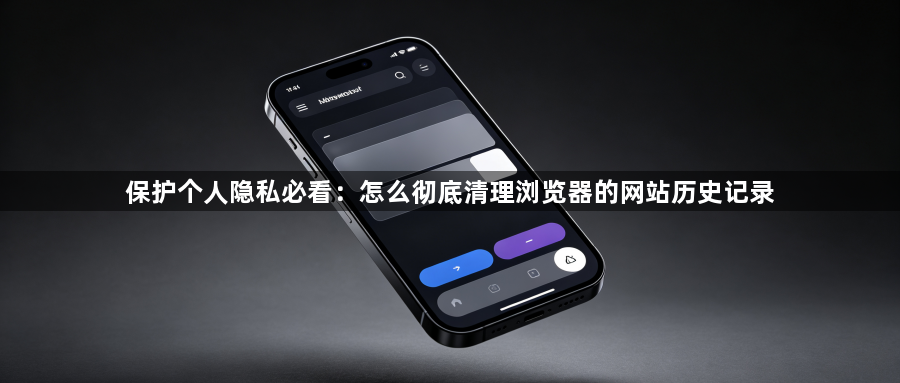 保护个人隐私必看：怎么彻底清理浏览器的网站历史记录1