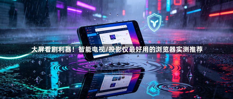大屏看剧利器!智能电视/投影仪最好用的浏览器实测推荐1