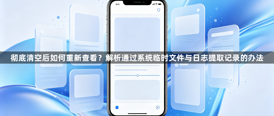 彻底清空后如何重新查看?解析通过系统临时文件与日志提取记录的办法1
