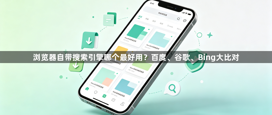 浏览器自带搜索引擎哪个最好用?百度、谷歌、Bing大比对1