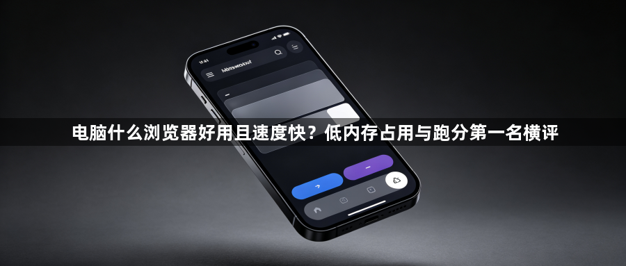 电脑什么浏览器好用且速度快？低内存占用与跑分第一名横评1
