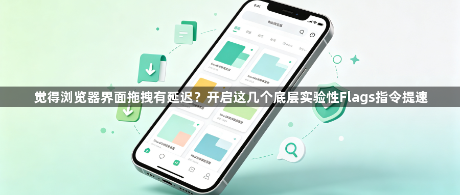 觉得浏览器界面拖拽有延迟？开启这几个底层实验性Flags指令提速1