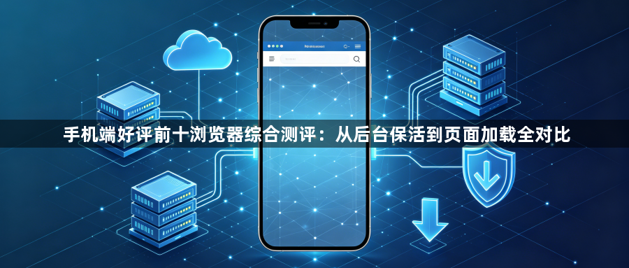 手机端好评前十浏览器综合测评:从后台保活到页面加载全对比1