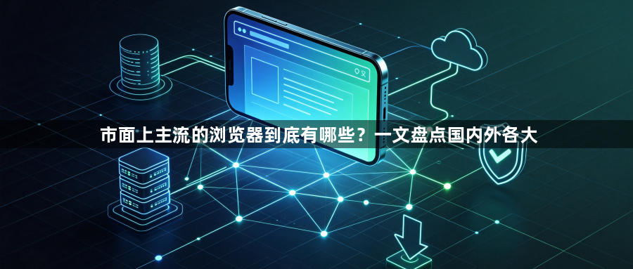 市面上主流的浏览器到底有哪些？一文盘点国内外各大1