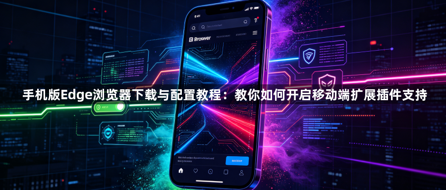 手机版Edge浏览器下载与配置教程：教你如何开启移动端扩展插件支持1