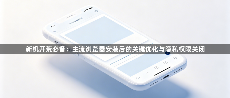 新机开荒必备:主流浏览器安装后的关键优化与隐私权限关闭1