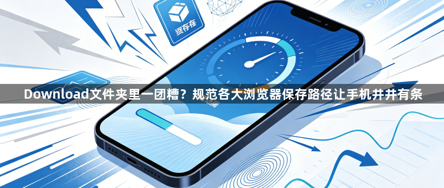 Download文件夹里一团糟？规范各大浏览器保存路径让手机井井有条1