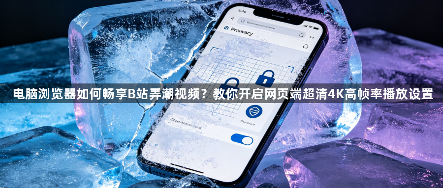电脑浏览器如何畅享B站弄潮视频？教你开启网页端超清4K高帧率播放设置1